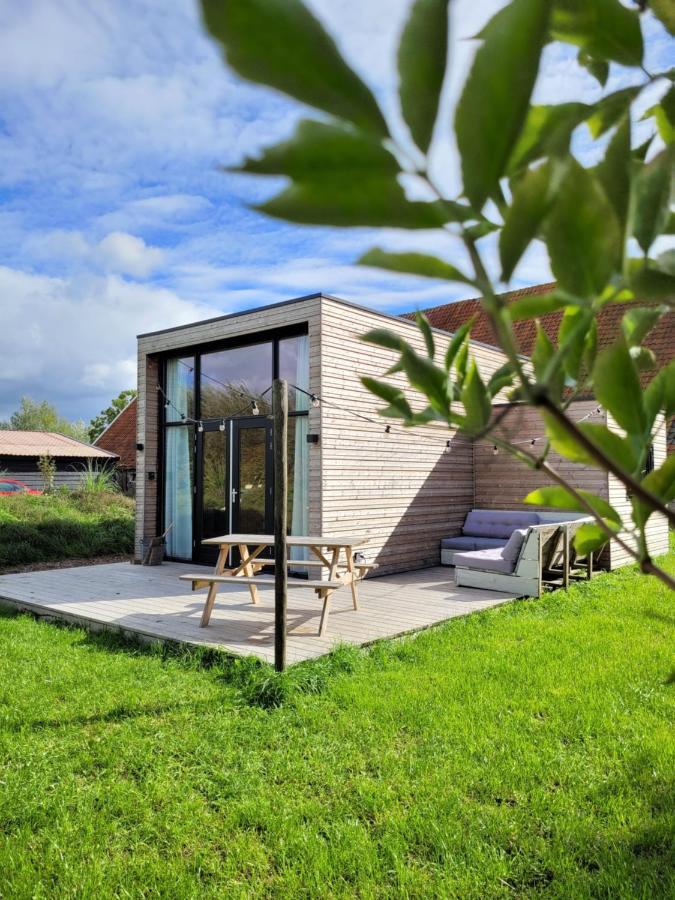 Villa Tiny House Lantliv Oostkapelle, Bij De Boer Extérieur photo