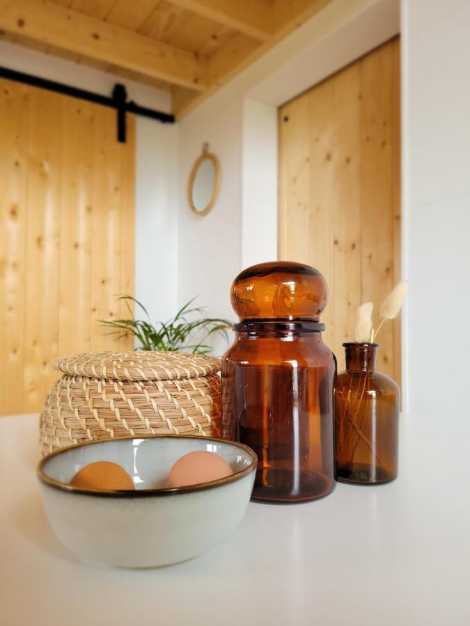 Villa Tiny House Lantliv Oostkapelle, Bij De Boer Extérieur photo