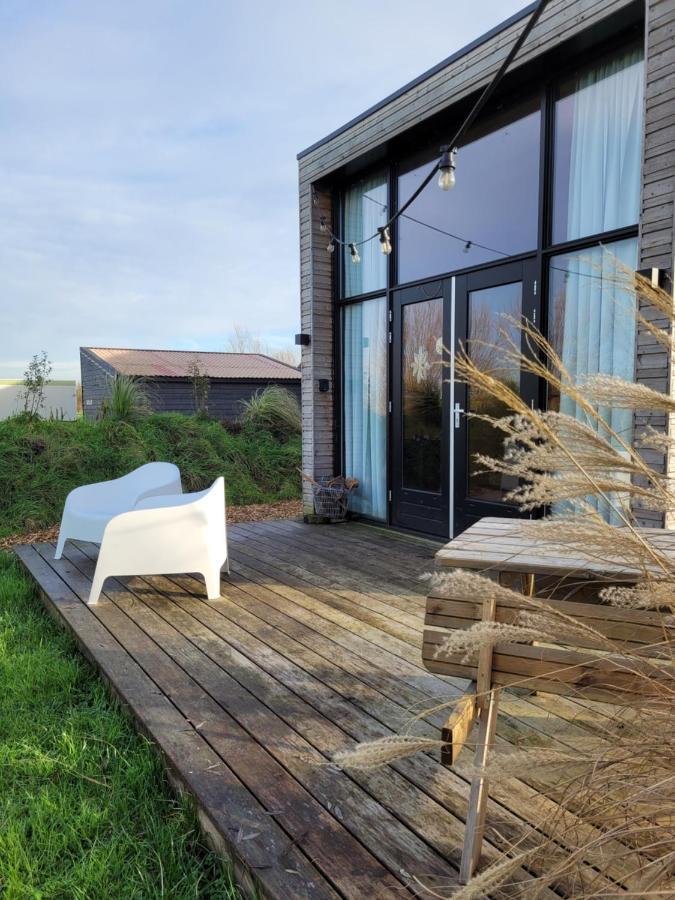 Villa Tiny House Lantliv Oostkapelle, Bij De Boer Extérieur photo