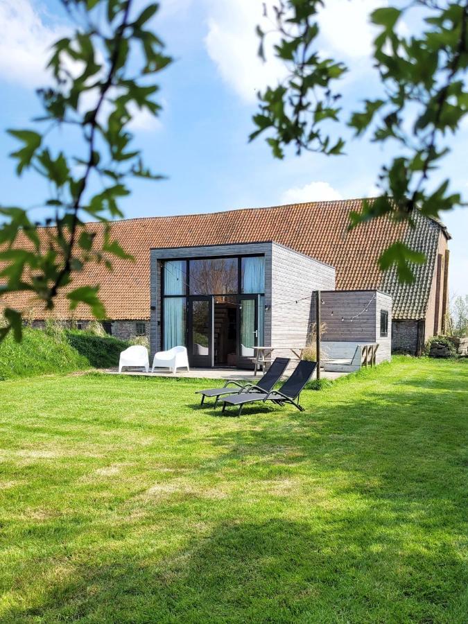 Villa Tiny House Lantliv Oostkapelle, Bij De Boer Extérieur photo