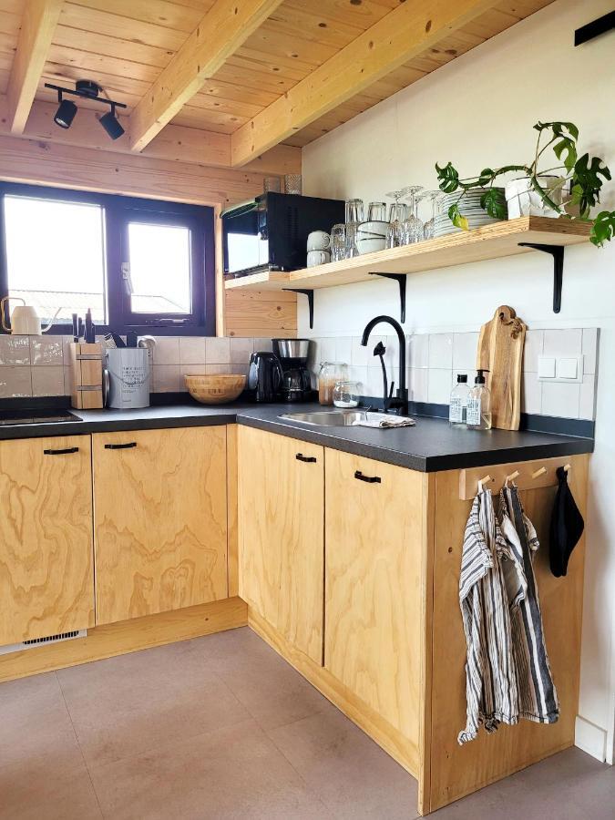 Villa Tiny House Lantliv Oostkapelle, Bij De Boer Extérieur photo