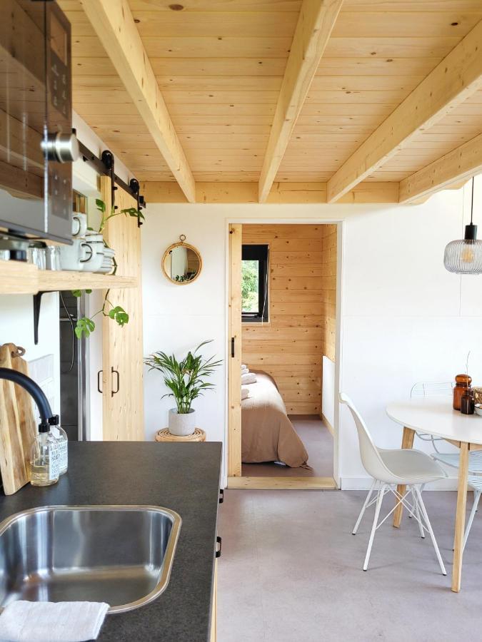 Villa Tiny House Lantliv Oostkapelle, Bij De Boer Extérieur photo