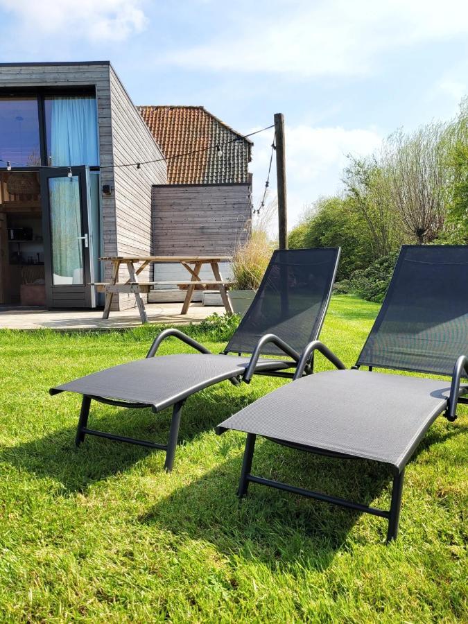Villa Tiny House Lantliv Oostkapelle, Bij De Boer Extérieur photo