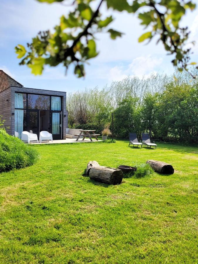 Villa Tiny House Lantliv Oostkapelle, Bij De Boer Extérieur photo