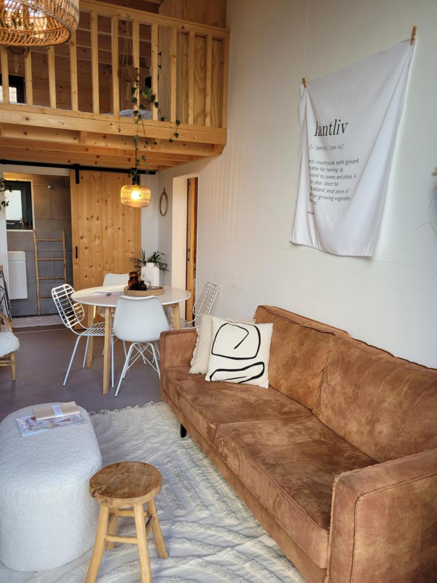 Villa Tiny House Lantliv Oostkapelle, Bij De Boer Extérieur photo