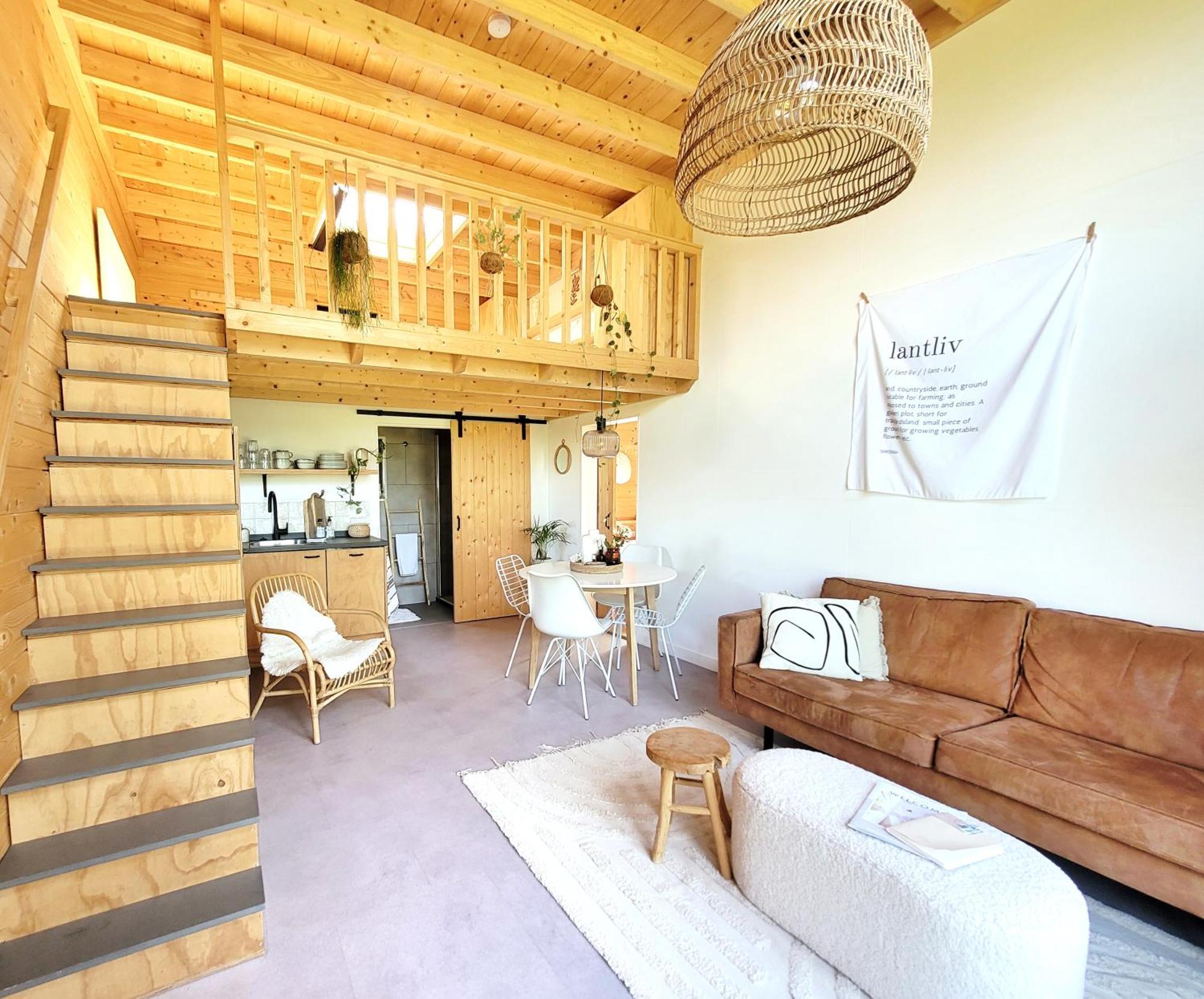 Villa Tiny House Lantliv Oostkapelle, Bij De Boer Extérieur photo