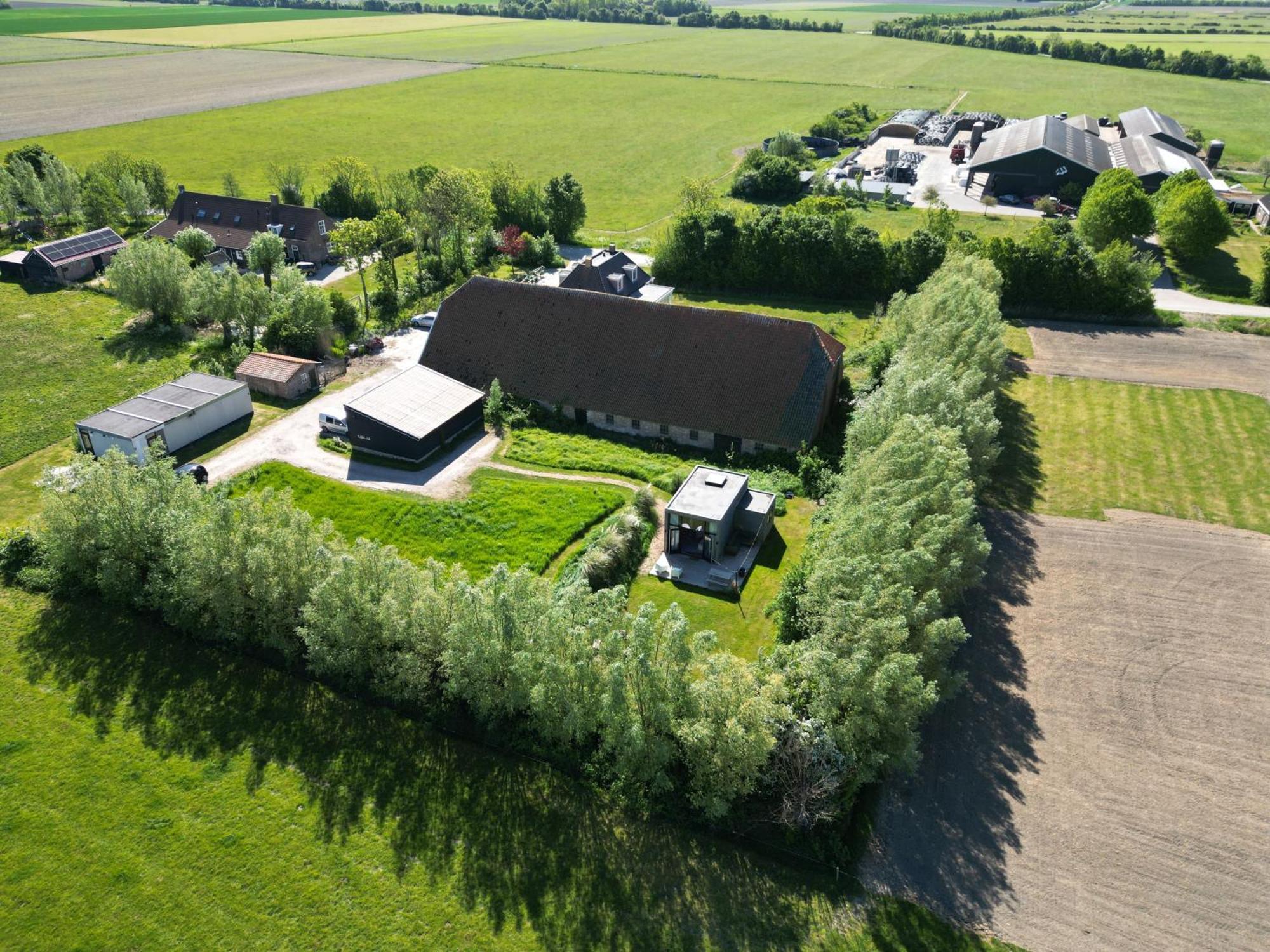 Villa Tiny House Lantliv Oostkapelle, Bij De Boer Extérieur photo